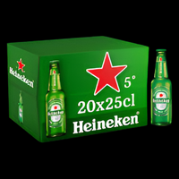 20x Bières Heineken 25cl ⭐⭐⭐⭐⭐